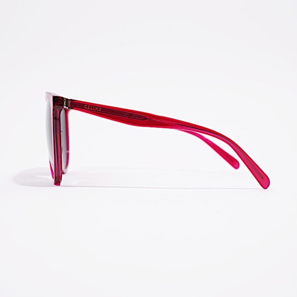 CELINE Acetate Thin Shadow Sunglasses CL41435/S in Fuchsia - Picture 10 of 14